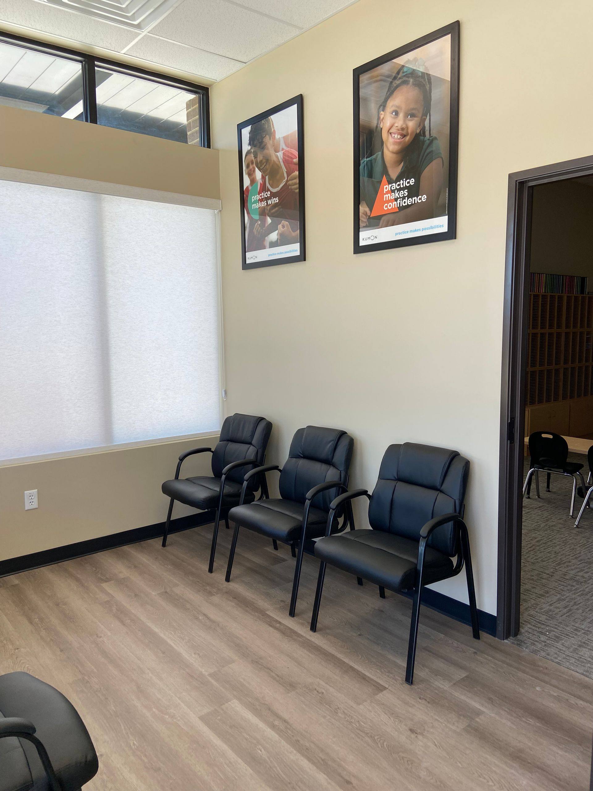 After: a further view of the finished Kumon Learning Center in Celina, TX