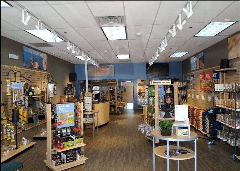 A further view of the Wild Birds Unlimited store NorthStar Commercial Interiors built in Frisco, TX