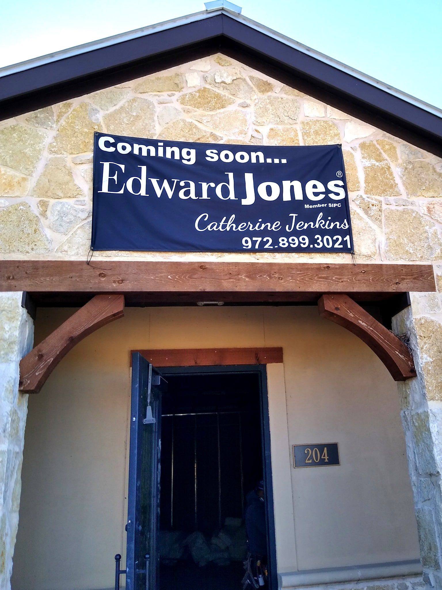 The Edward Jones financial advisor office NorthStar Commercial Interiors finished out from shell space in West Frisco, TX