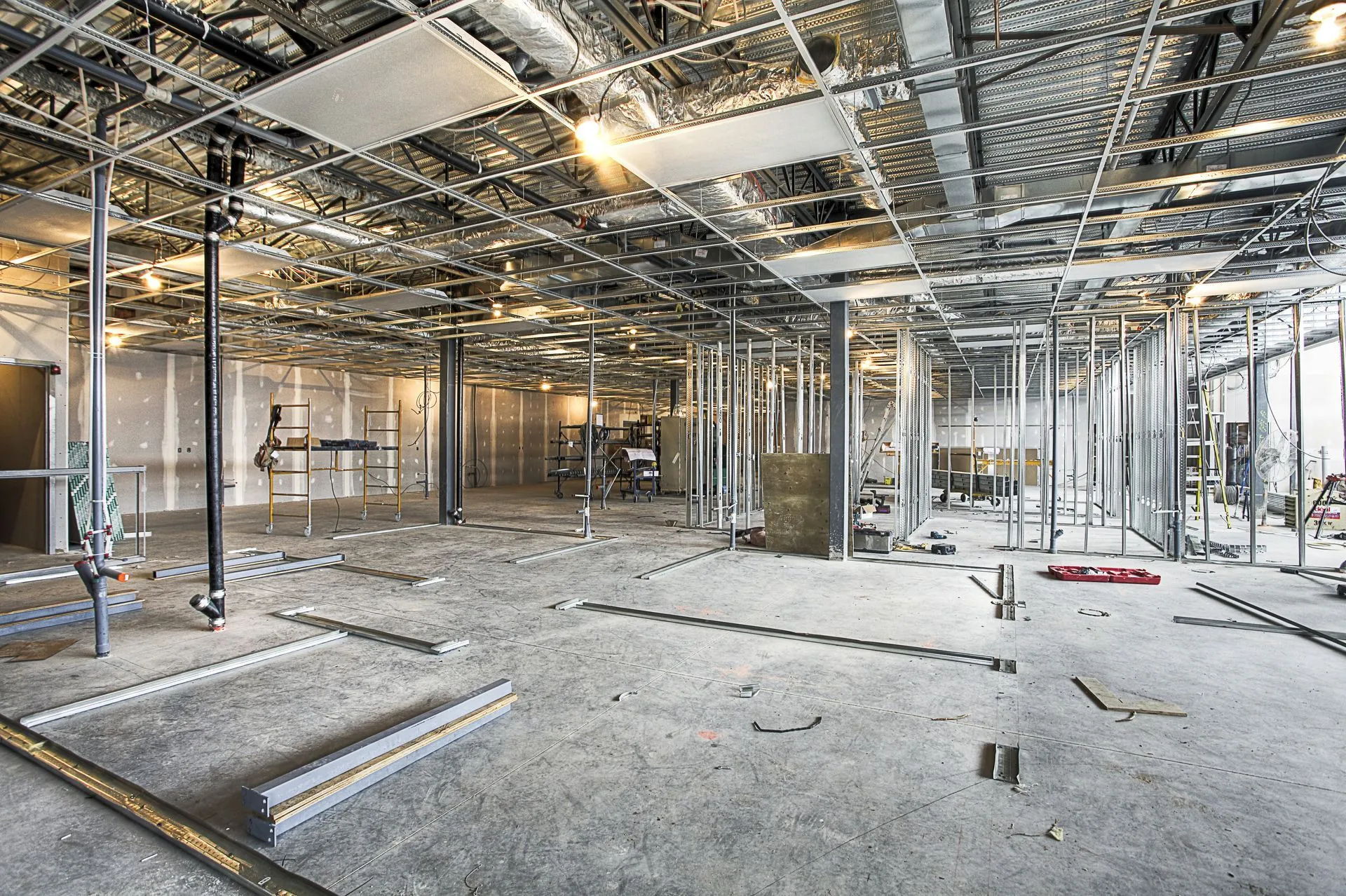 Complete first-generation commercial build-out solutions in Prosper Texas