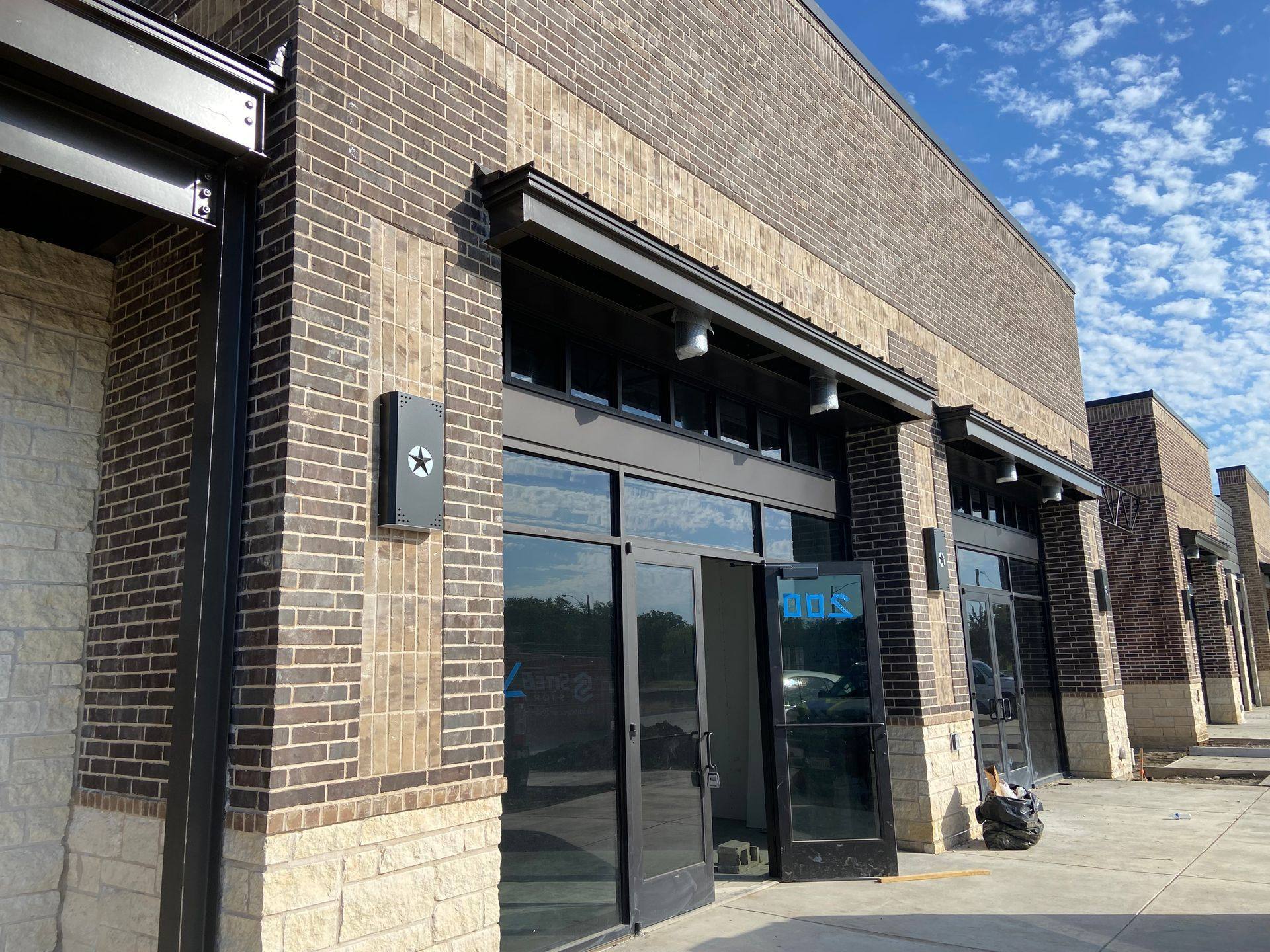The front of the Professional Black Belt Academy space in Melissa, TX