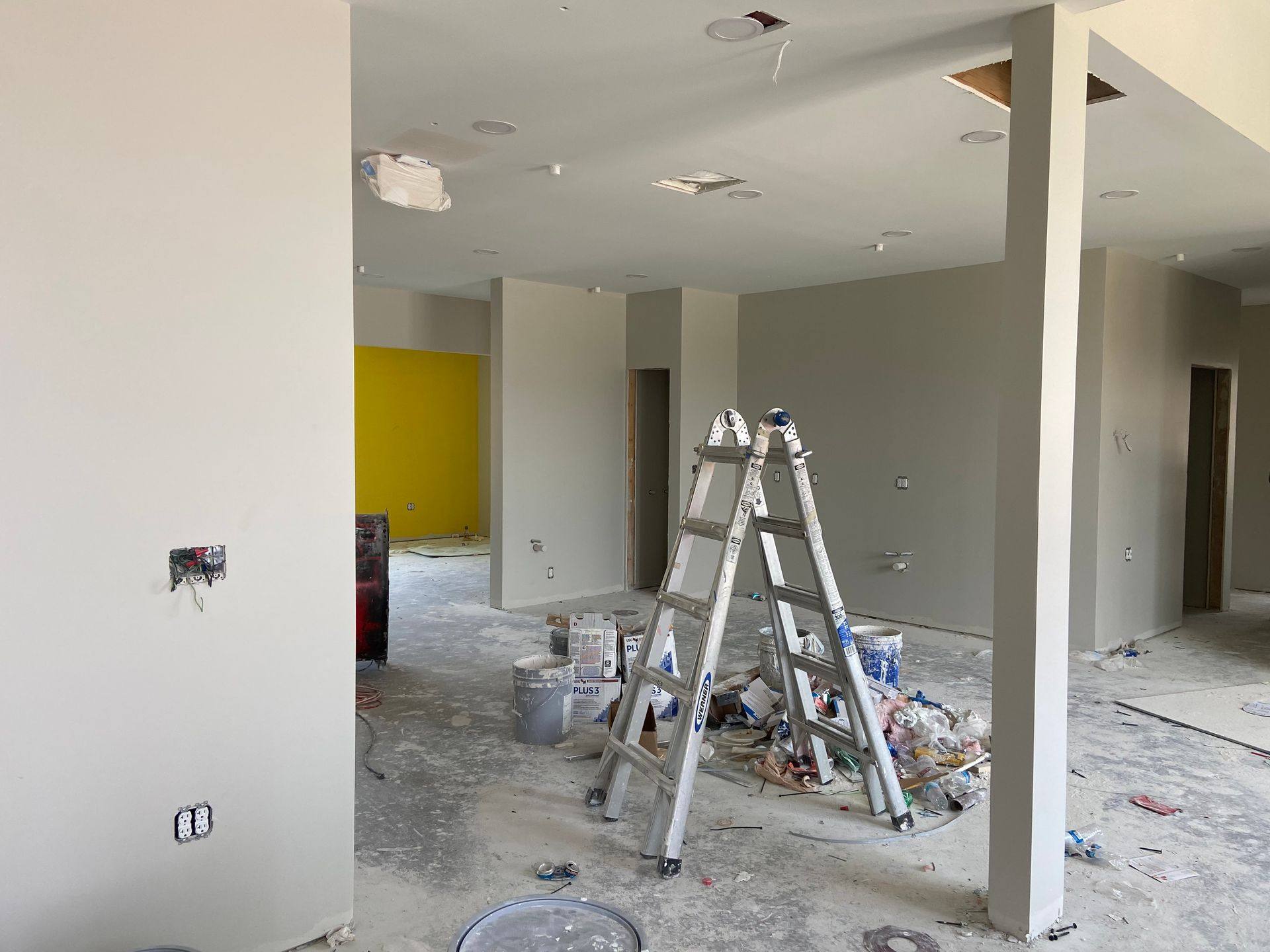 Another view of the Vzure Solutions tech office finish-out in Frisco, TX