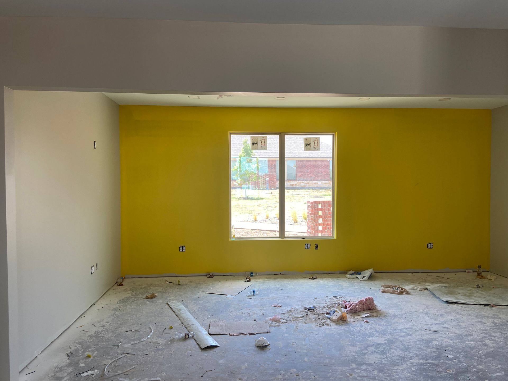 A further view of the Vzure Solutions tech office finish-out in Frisco, TX