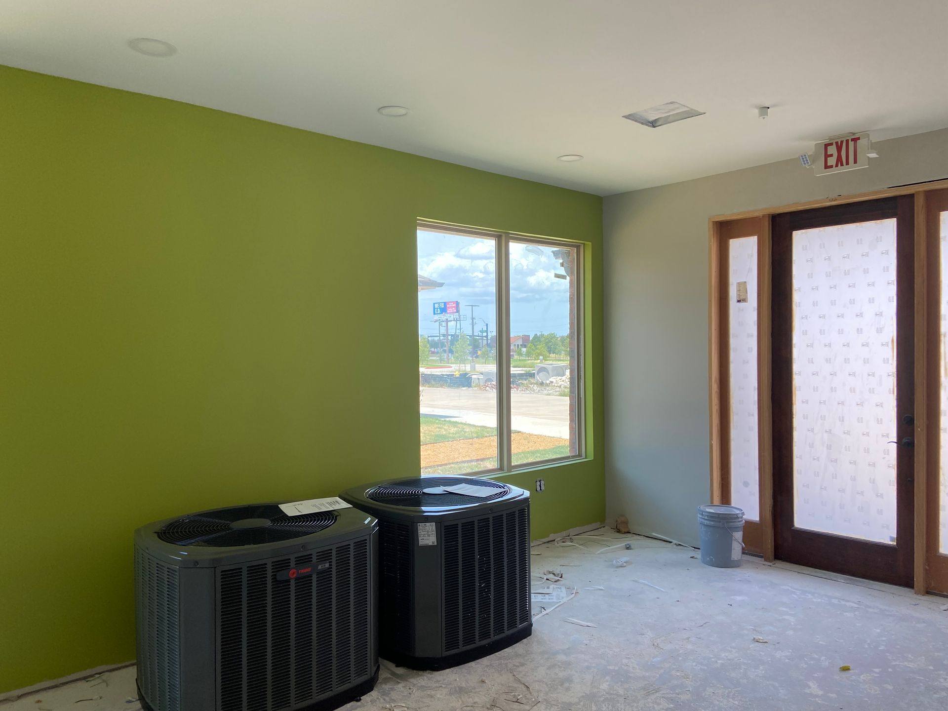 Another view of the Vzure Solutions tech office finish-out in Frisco, TX