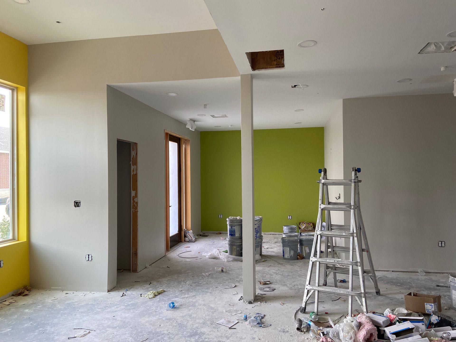 Another view of the Vzure Solutions tech office finish-out in Frisco, TX