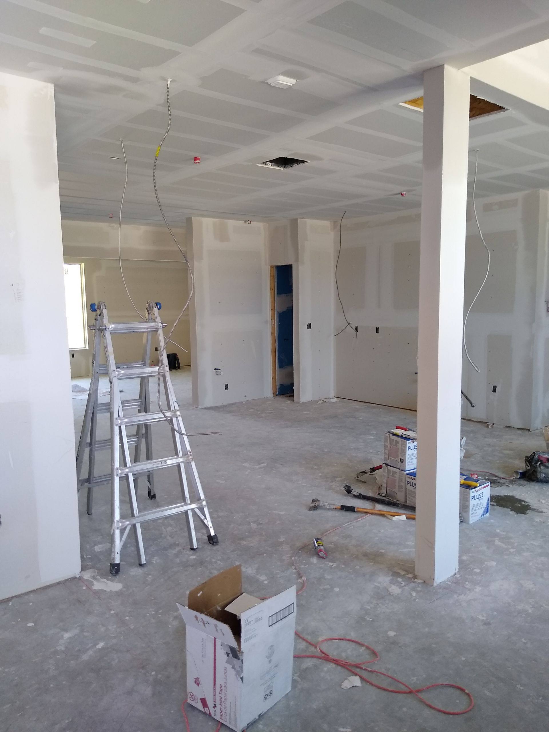 Another view of the Vzure Solutions tech office finish-out in Frisco, TX