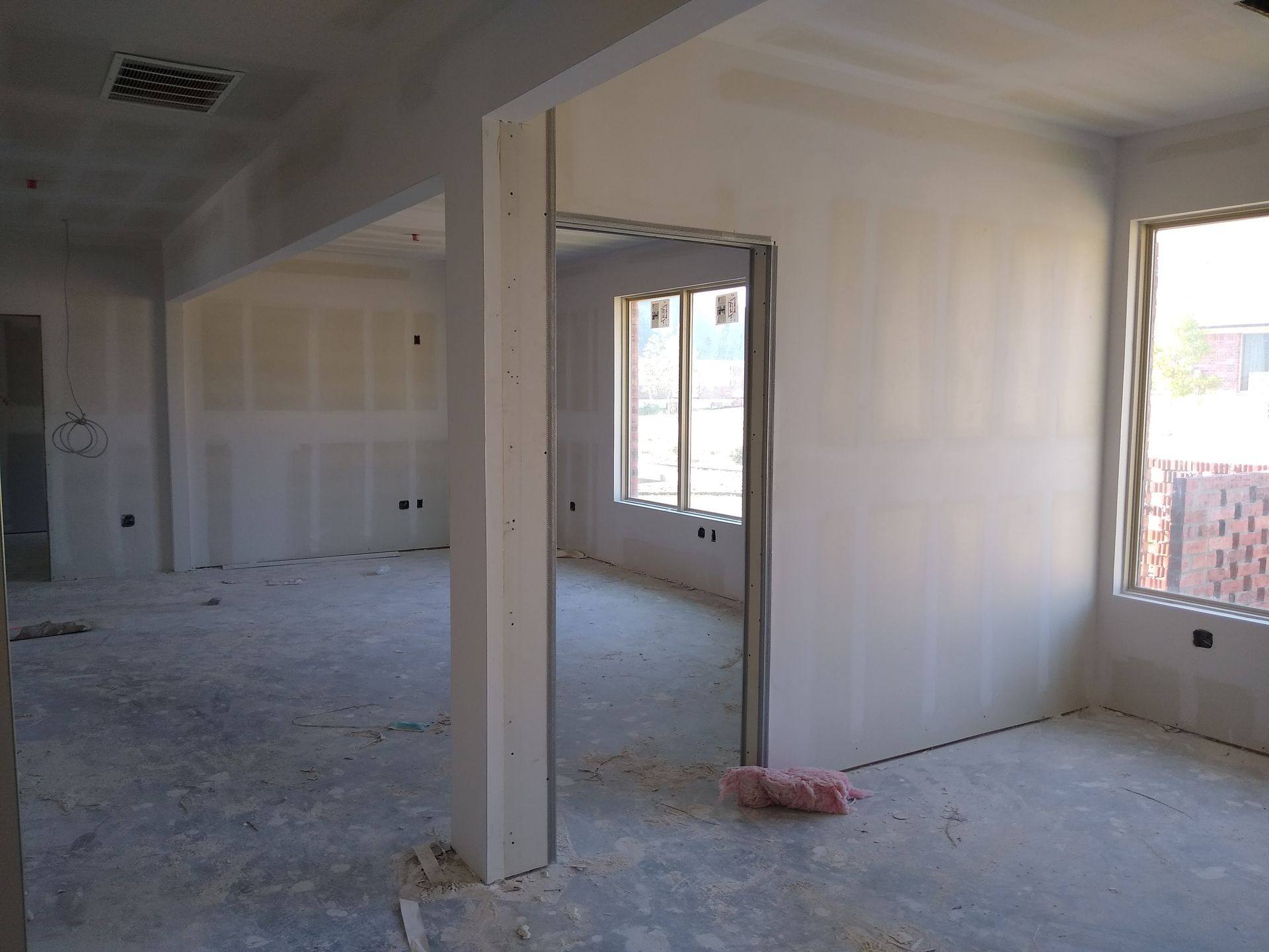 Another view of the Vzure Solutions tech office finish-out in Frisco, TX