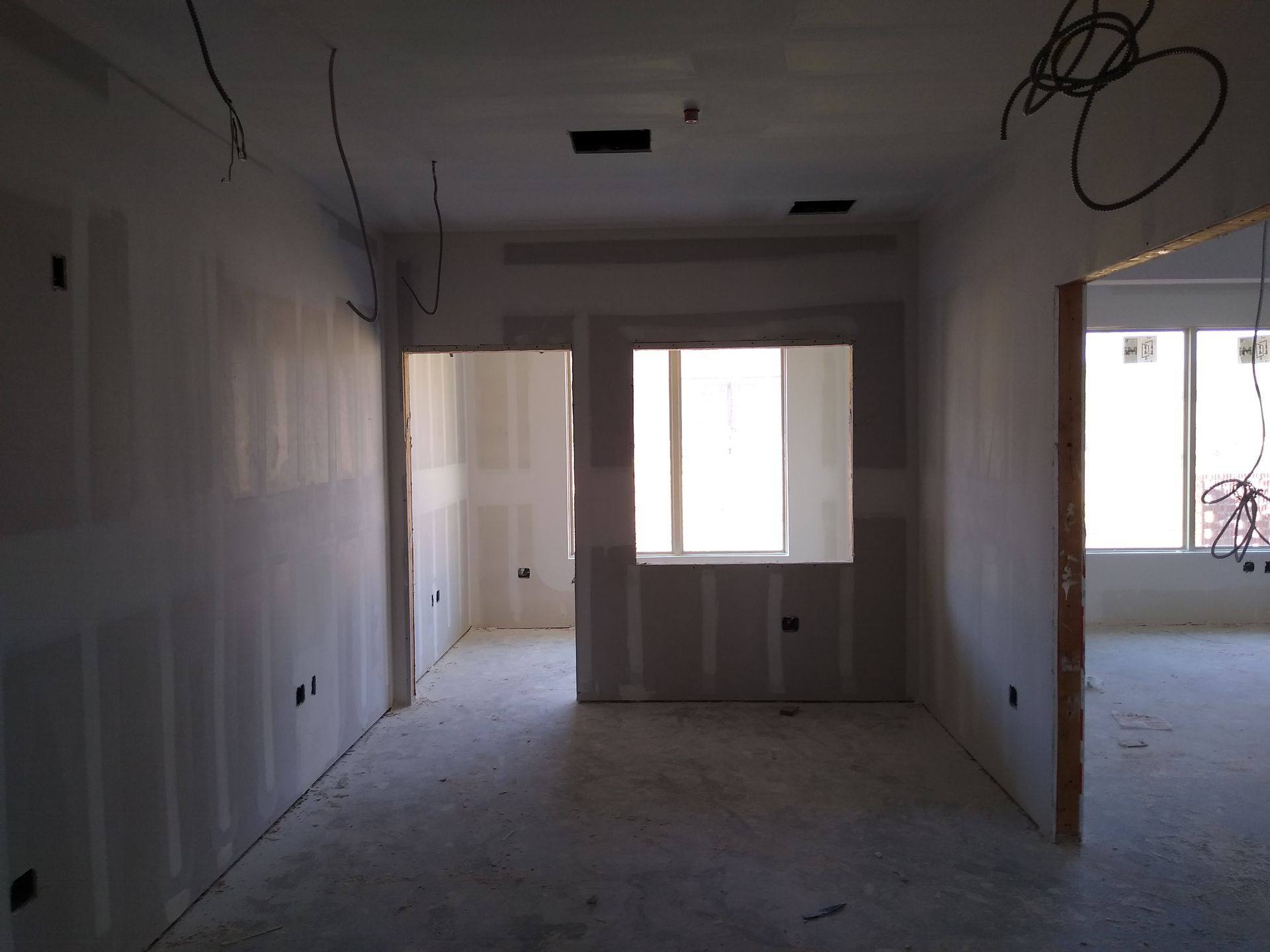 Another view of the Vzure Solutions tech office finish-out in Frisco, TX