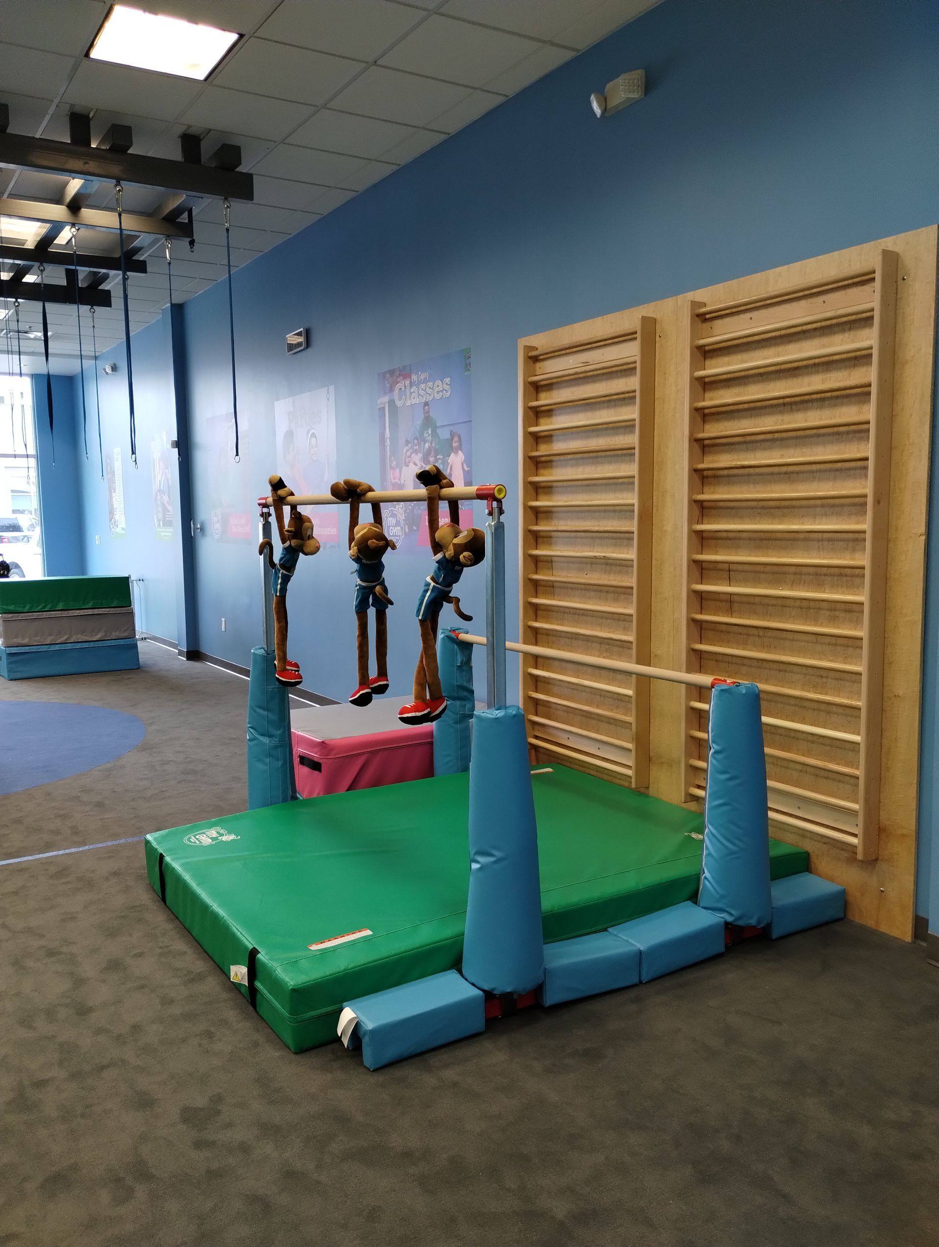 After: another view of the finished My Gym kids fitness center in Allen, TX