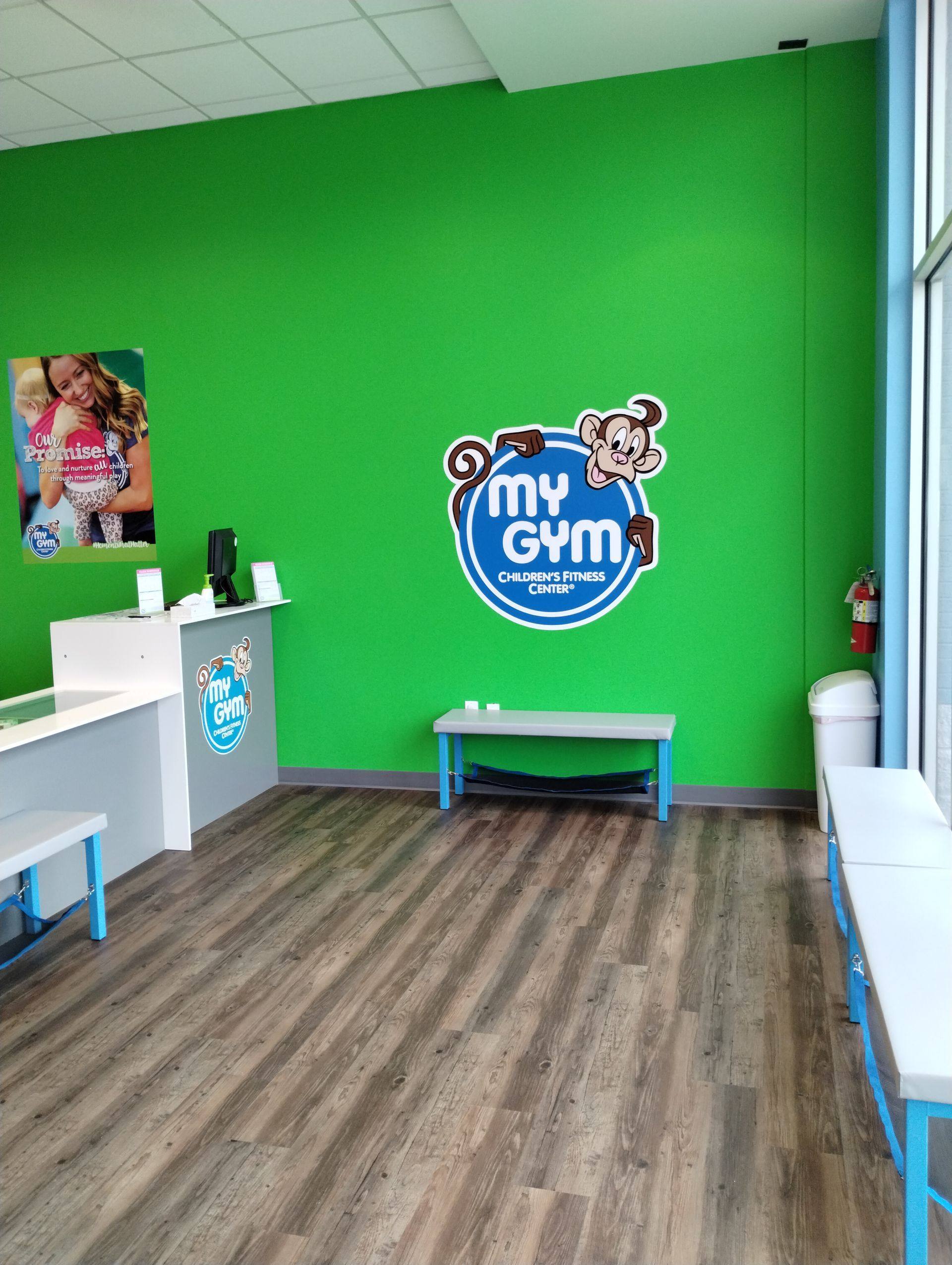 After: the finished My Gym kids fitness center in Allen, TX