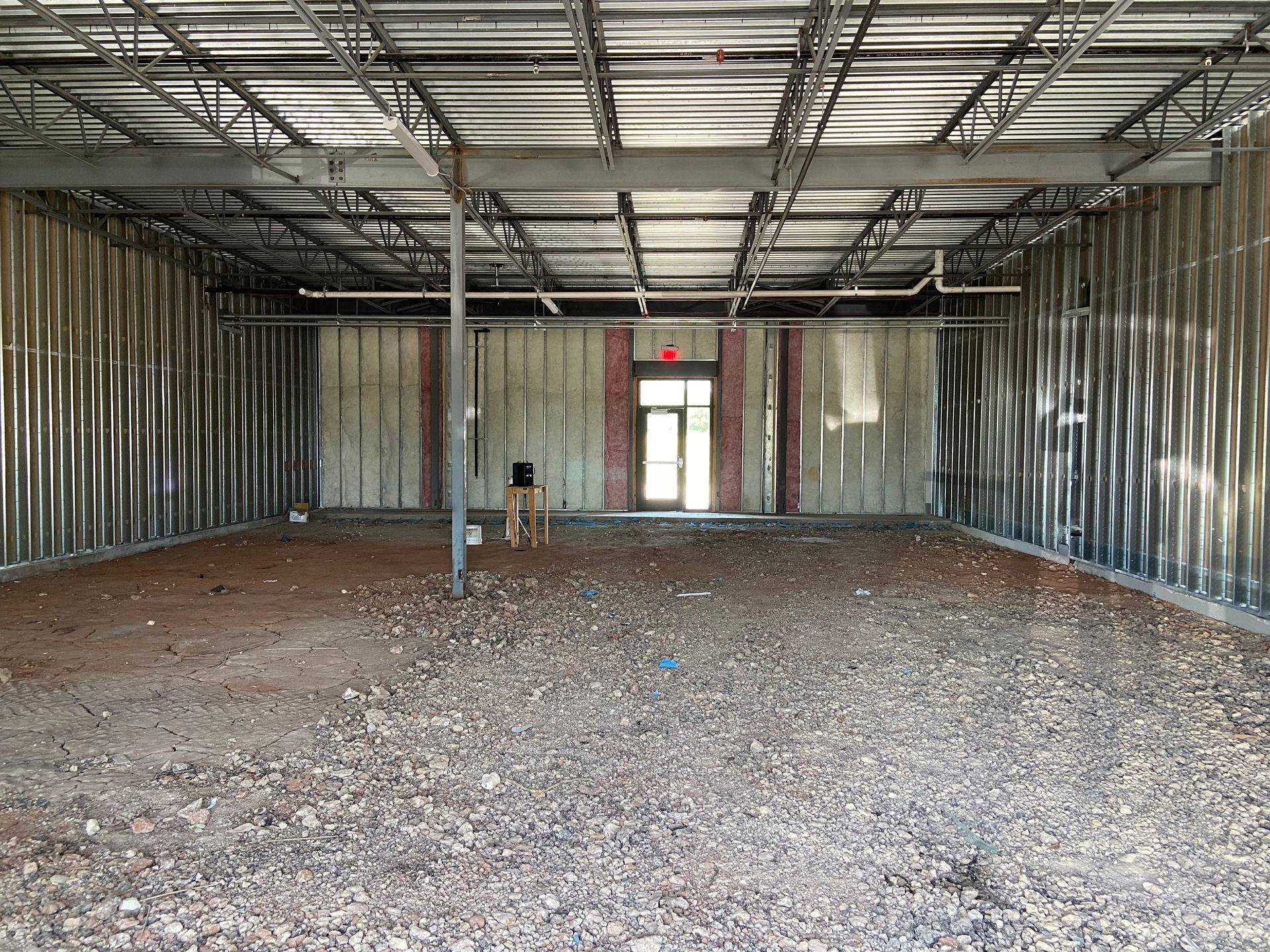 Another view of the Kumon Learning Center build-out in Melissa, TX