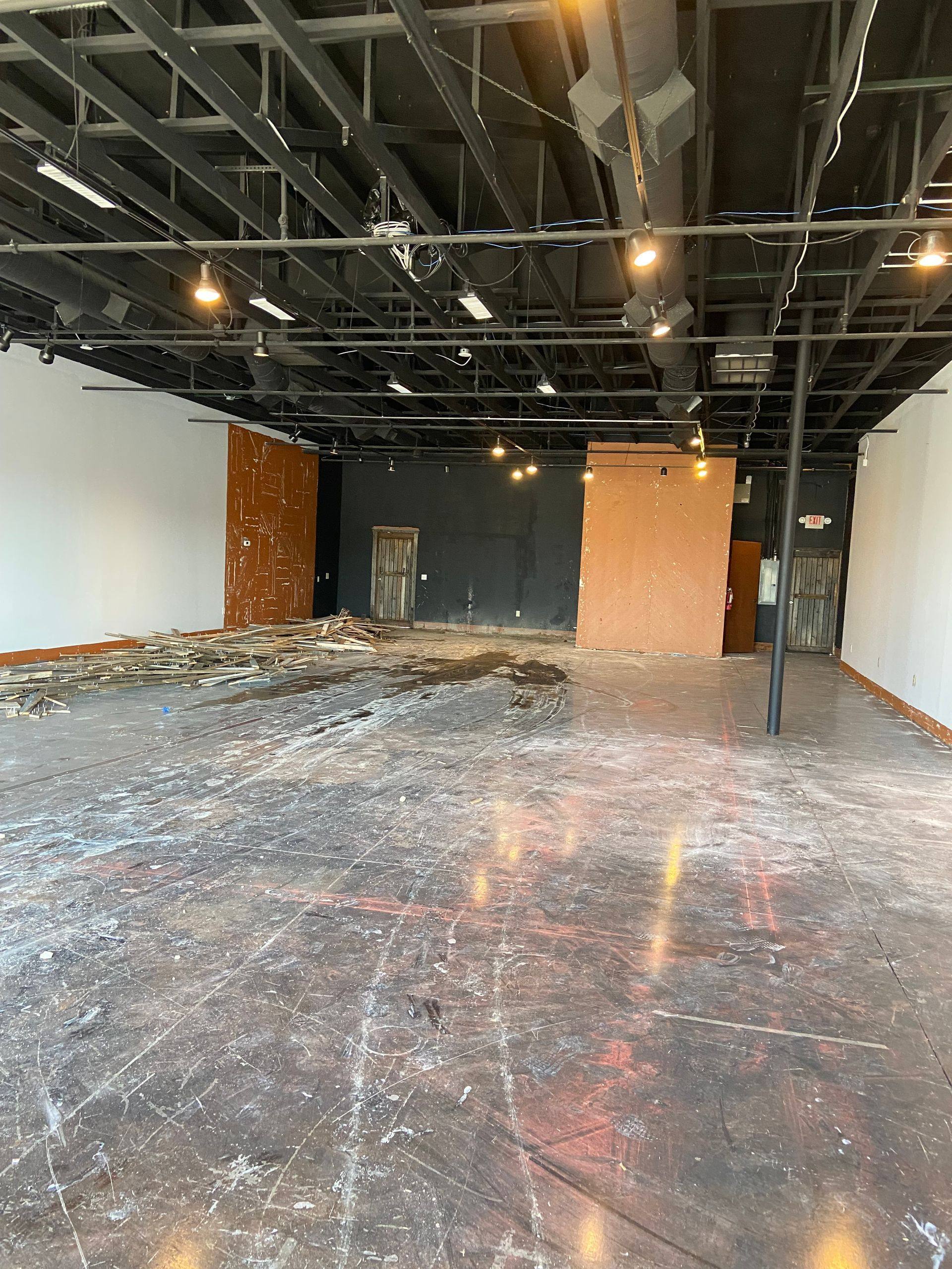 A further view of the retail space NorthStar Commercial Interiors remodeled into Kids United in Plano, TX