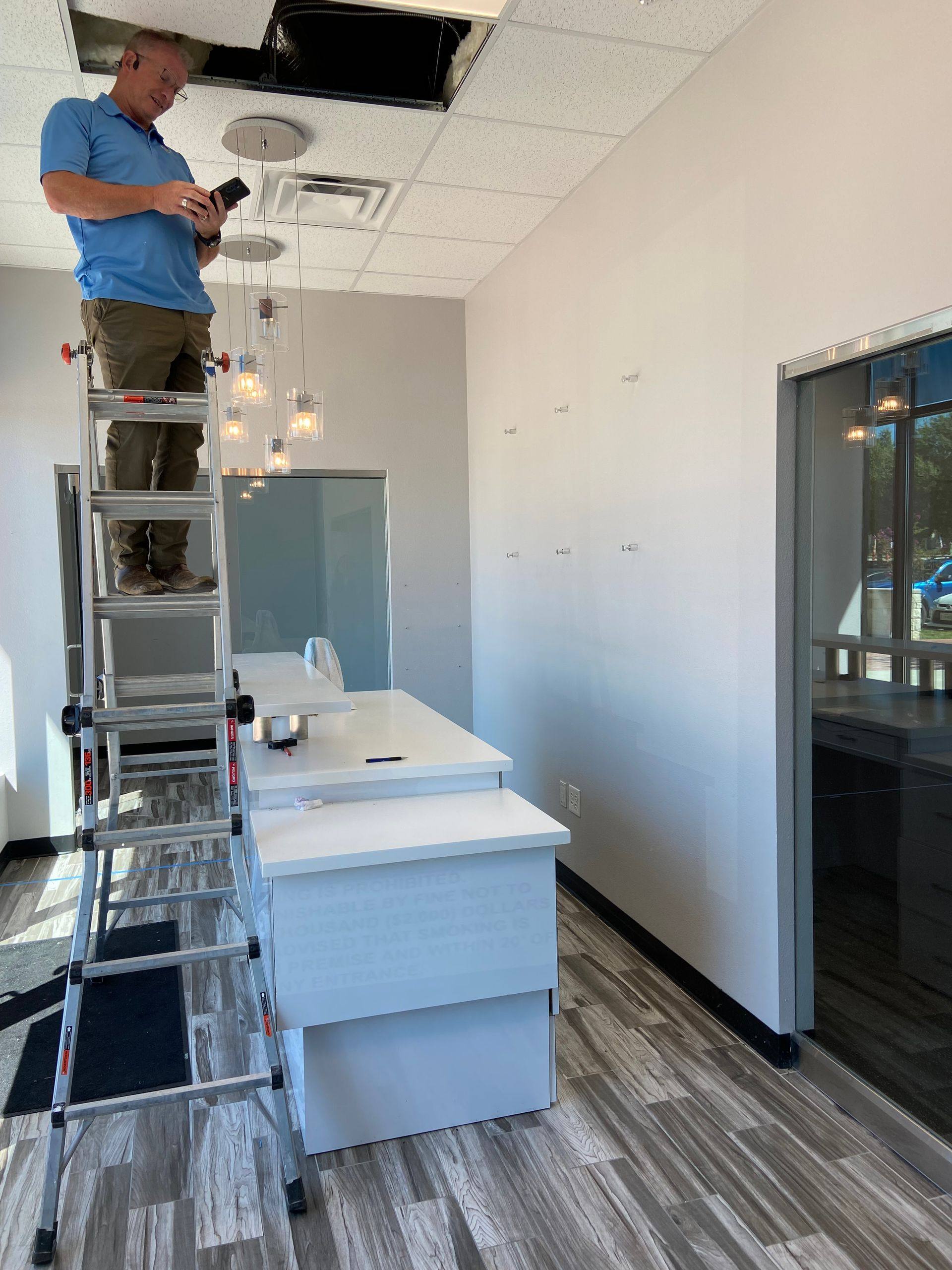 Work begins on the Augment Wellness remodel in Frisco, TX