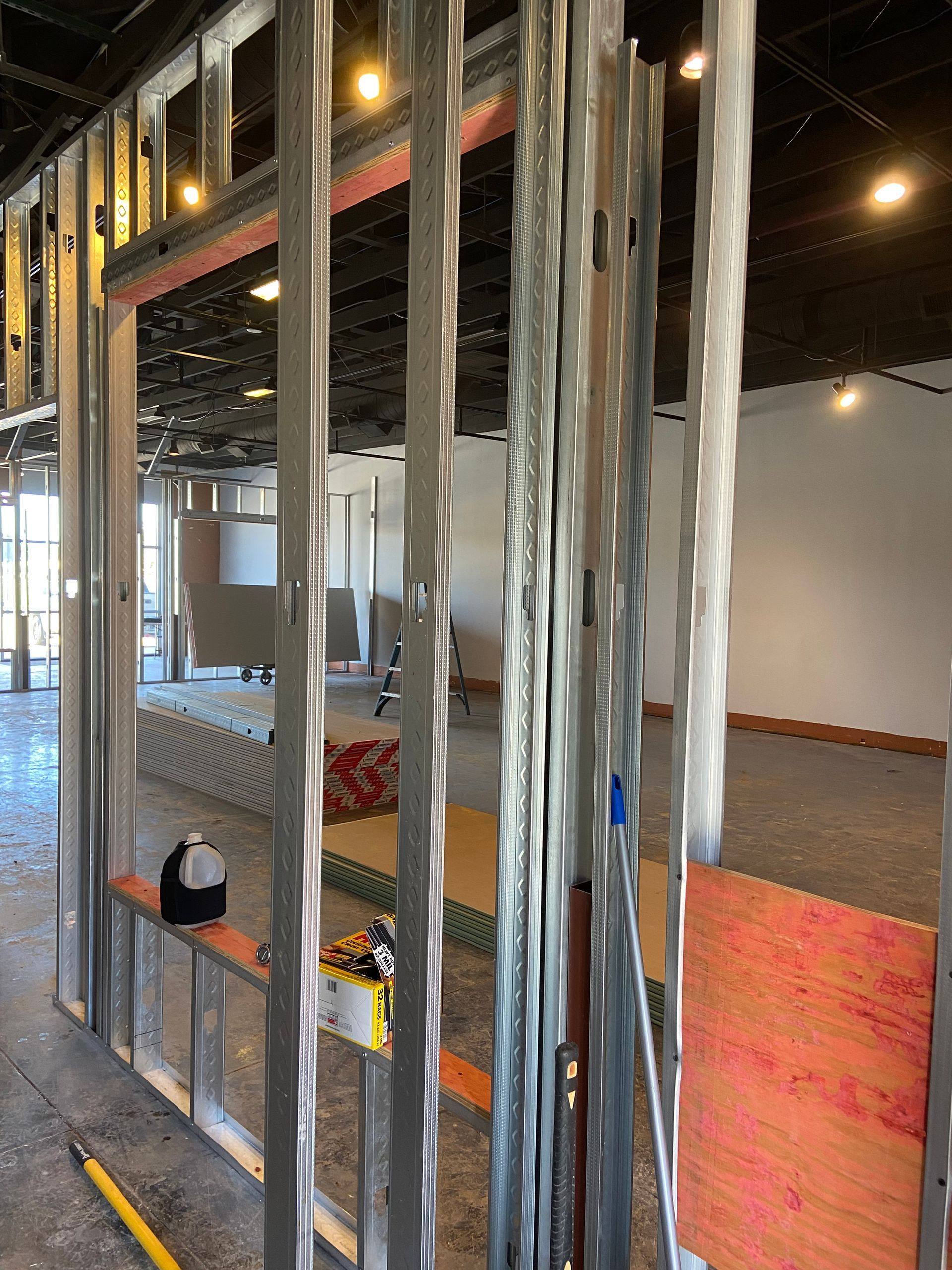 Another view of the retail space NorthStar Commercial Interiors remodeled into Kids United in Plano, TX