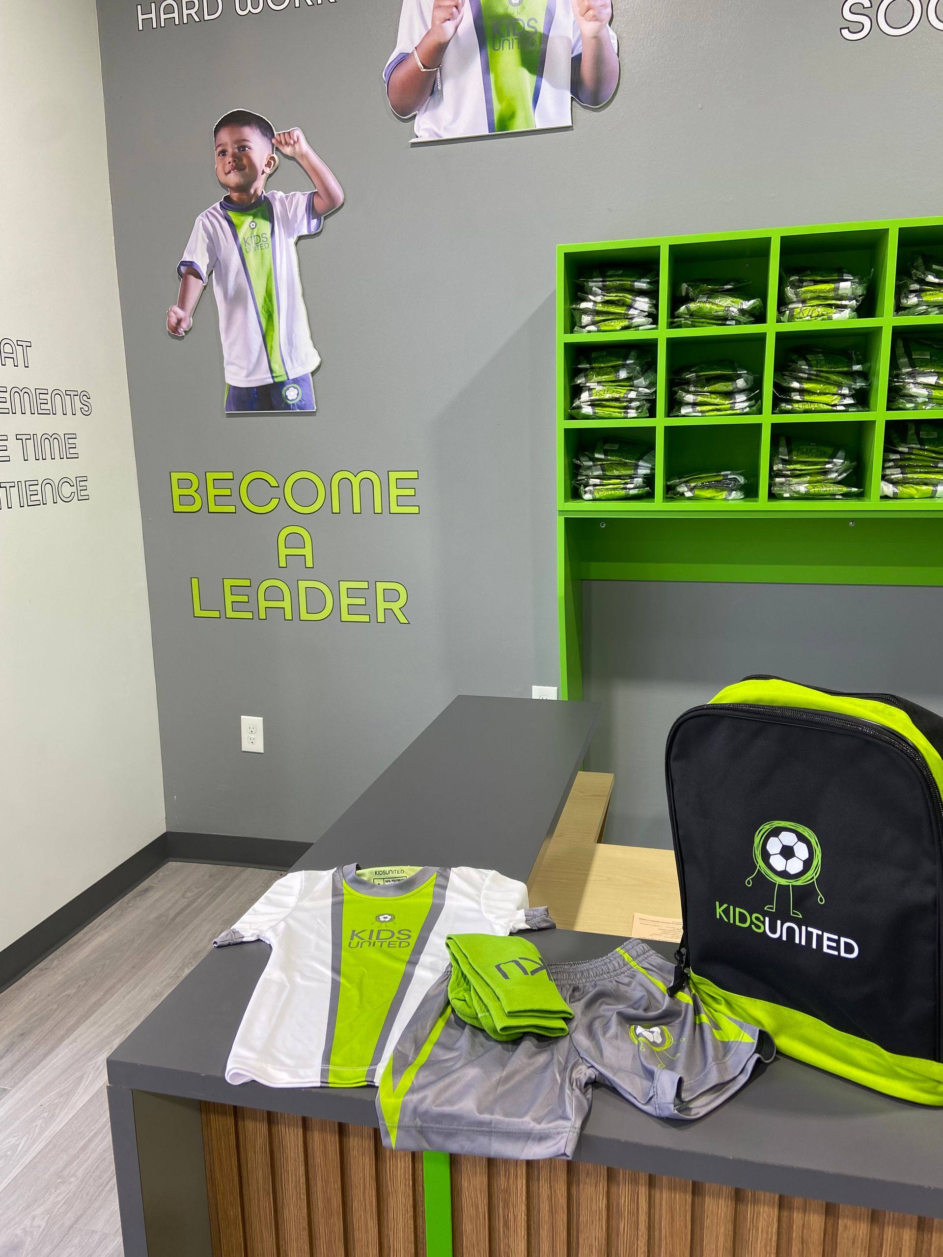 Another view of the Kids United indoor soccer training center in Plano, TX