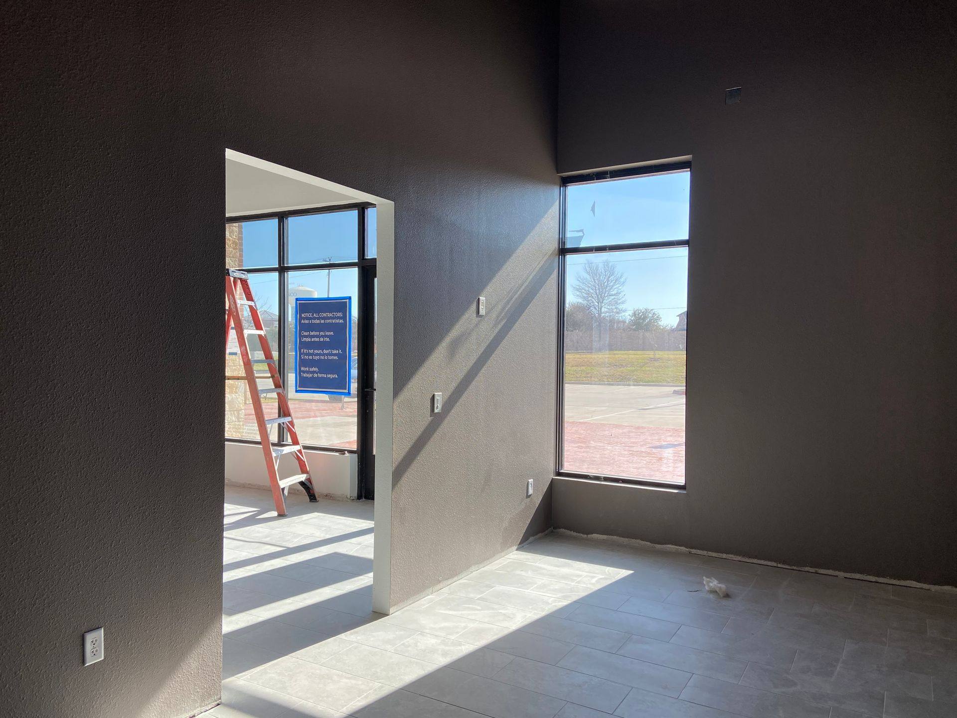 Another stage of the Augment Wellness remodel in Frisco, TX