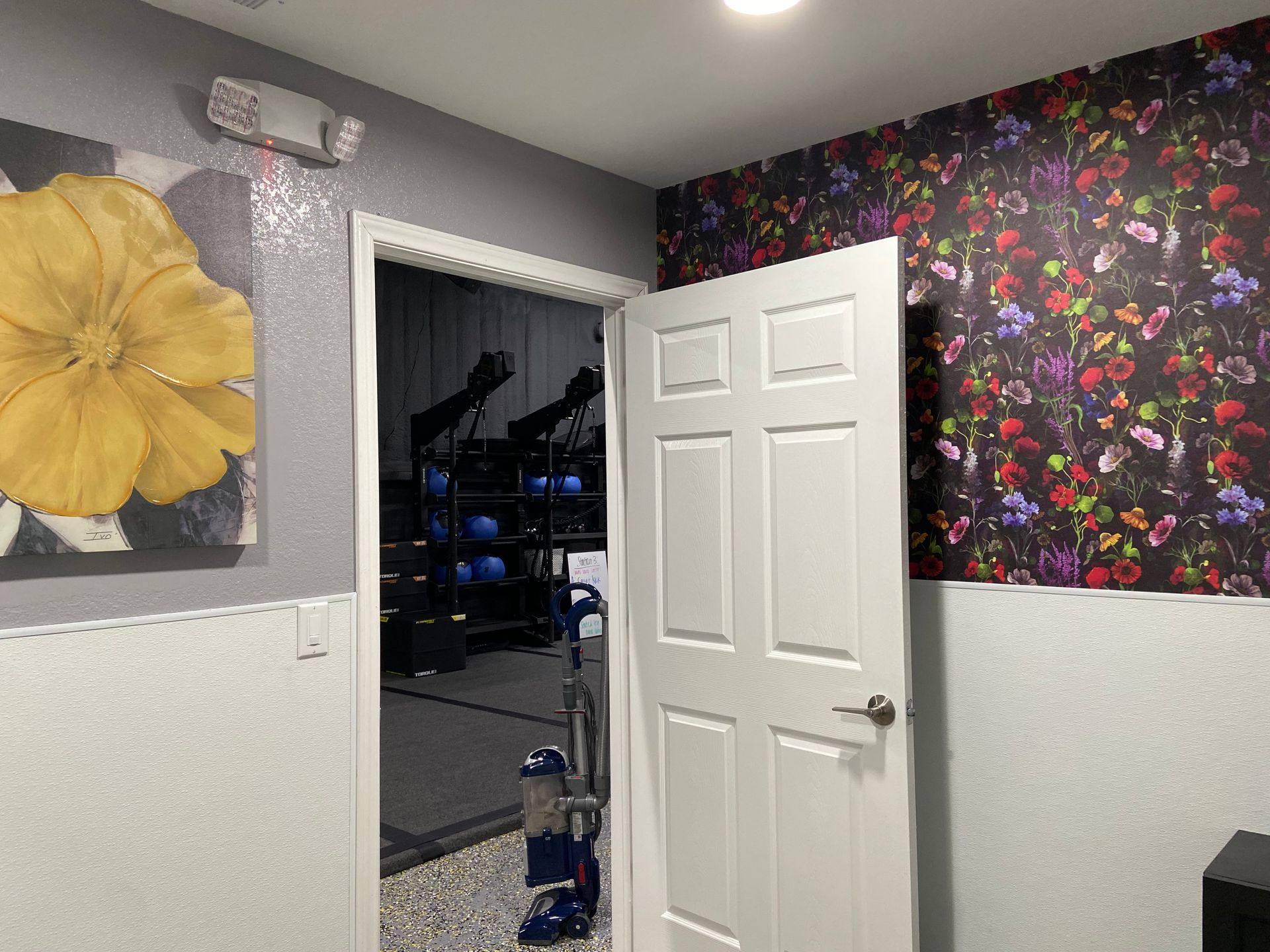 A further view of the Empower 35 Fitness gym NorthStar Commercial Interiors remodeled in Frisco, TX