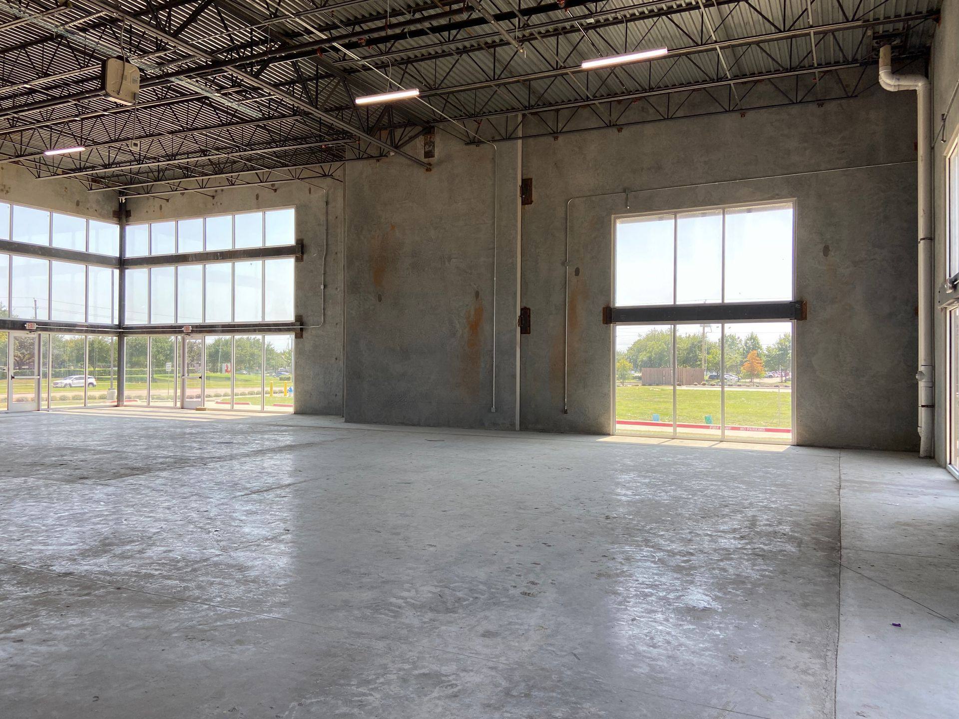A further view of the Happy Ski School indoor ski school finished out from shell space in Plano, TX