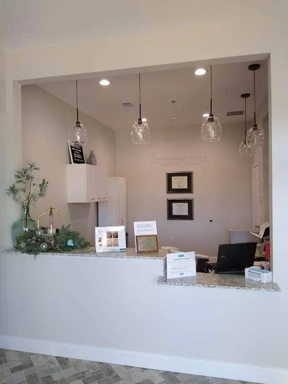 The Johnson Family Medical office NorthStar Commercial Interiors finished out from a cold, dark shell