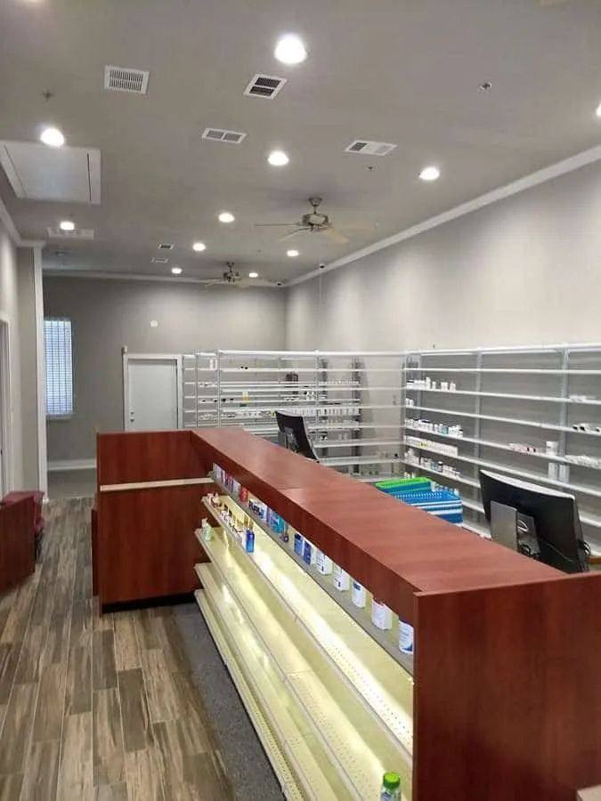 Medical office build-out planning in The Colony TX showing patient flow layout