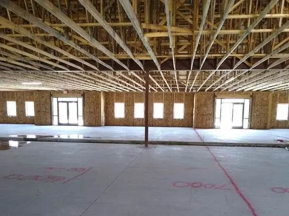 Shell space finish-out completed by NorthStar Commercial Interiors in North Texas