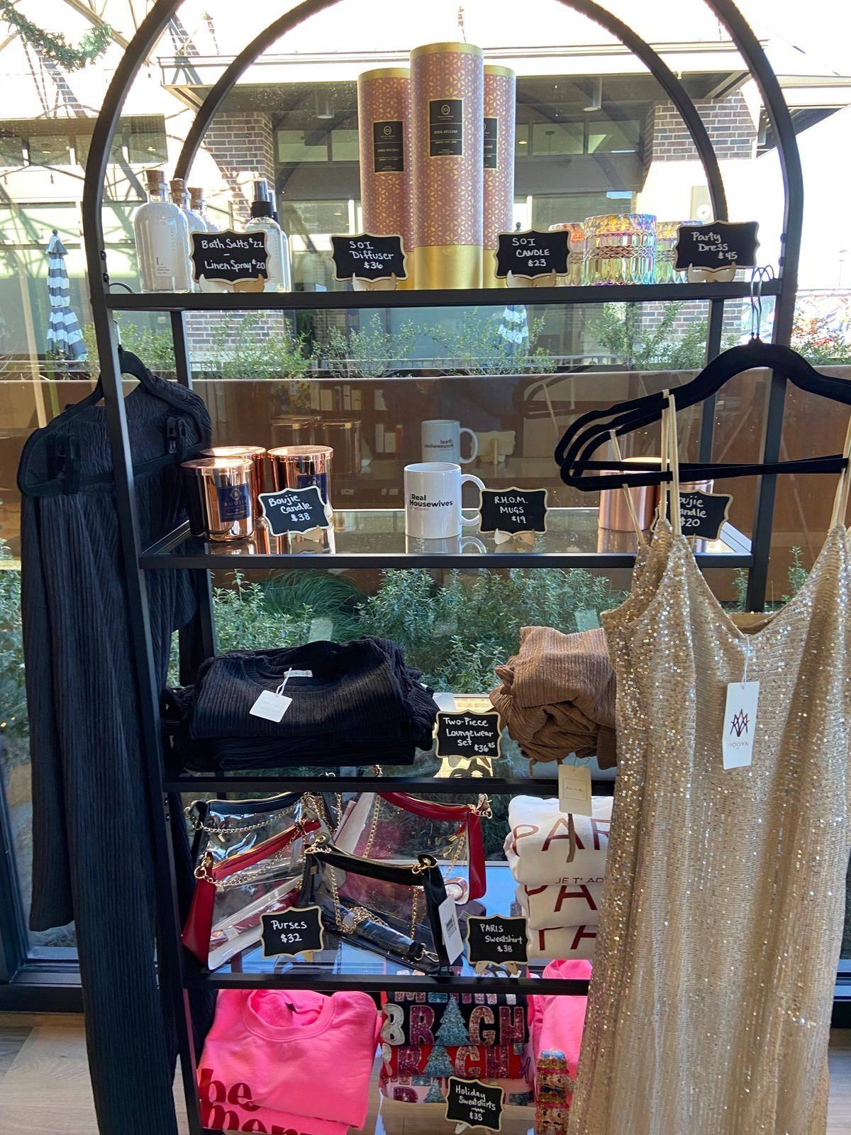 Another view of the salon and boutique NorthStar Commercial Interiors built out for The Society Salon in Melissa, TX